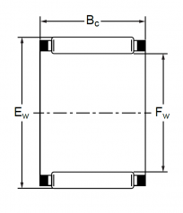 Подшипник Серия K и KT (подшипники без колец) Подшипник K 105x113x30 по выгодным ценам Губкин